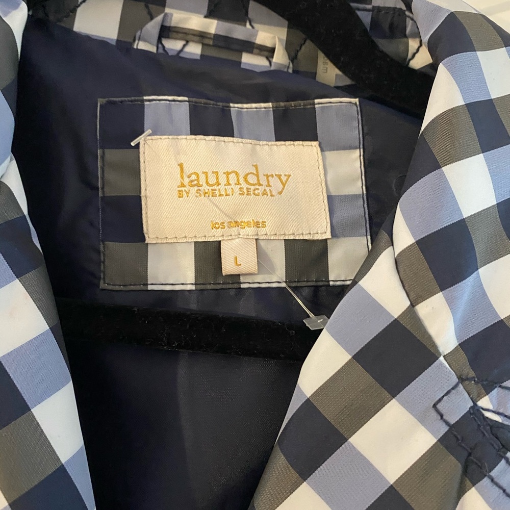 Adorable Checkered Rain Jacket - image 3